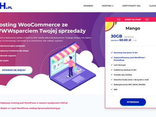 Hosting WooCommerce i PrestaShop